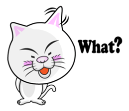 Sticker of the active cat!! ENG ver. sticker #12507158