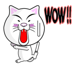 Sticker of the active cat!! ENG ver. sticker #12507160