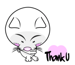 Sticker of the active cat!! ENG ver. sticker #12507162