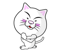 Sticker of the active cat!! ENG ver. sticker #12507164