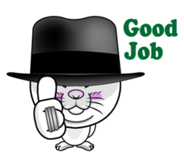 Sticker of the active cat!! ENG ver. sticker #12507167