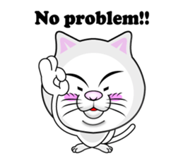 Sticker of the active cat!! ENG ver. sticker #12507169
