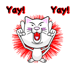 Sticker of the active cat!! ENG ver. sticker #12507171