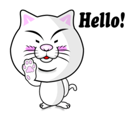 Sticker of the active cat!! ENG ver. sticker #12507172