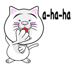 Sticker of the active cat!! ENG ver. sticker #12507173