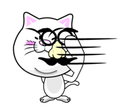 Sticker of the active cat!! ENG ver. sticker #12507177