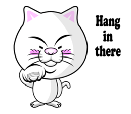 Sticker of the active cat!! ENG ver. sticker #12507181