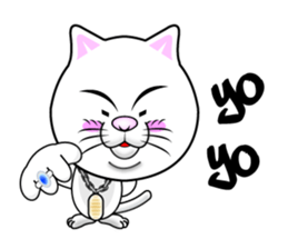 Sticker of the active cat!! ENG ver. sticker #12507182