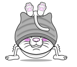 Sticker of the active cat!! ENG ver. sticker #12507185