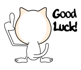 Sticker of the active cat!! ENG ver. sticker #12507188