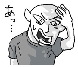 Annoying man! sticker #12507226