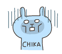 CHIKA chan 4 sticker #12507337