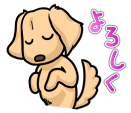I Love Dachshund (Cream) sticker #12507898
