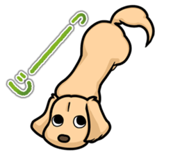 I Love Dachshund (Cream) sticker #12507920