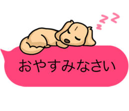 I Love Dachshund (Cream) sticker #12507931