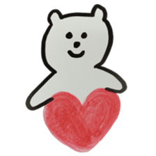 osumashi kumako 2 sticker #12508158