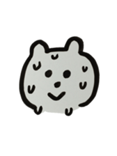 osumashi kumako 2 sticker #12508168