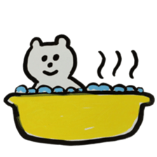 osumashi kumako 2 sticker #12508180