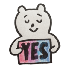 osumashi kumako 2 sticker #12508193