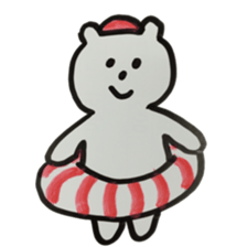 osumashi kumako 2 sticker #12508194