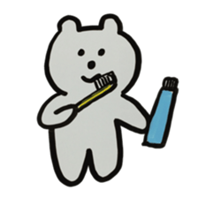 osumashi kumako 2 sticker #12508195