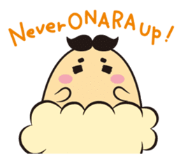 Pretty fart : Onara Goro-chan sticker #12508284