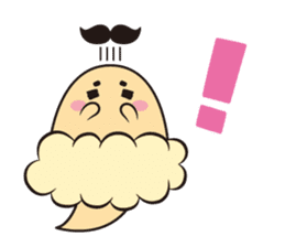 Pretty fart : Onara Goro-chan sticker #12508309