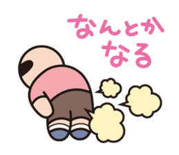 Pretty fart : Onara Goro-chan sticker #12508310
