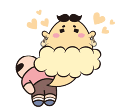 Pretty fart : Onara Goro-chan sticker #12508315