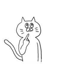 cat nyannyan sticker2 sticker #12508430