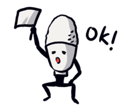 Triple jumper "GOHAN HIKARU" sticker #12508792