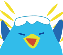 BirdsMt.Fuji simple sticker #12508826