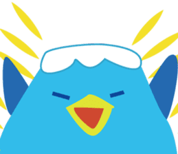 BirdsMt.Fuji simple sticker #12508826