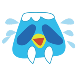 BirdsMt.Fuji simple sticker #12508837