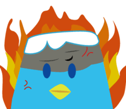 BirdsMt.Fuji simple sticker #12508839