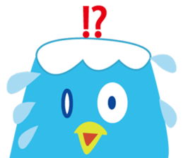 BirdsMt.Fuji simple sticker #12508840