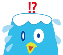 BirdsMt.Fuji simple sticker #12508840