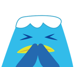BirdsMt.Fuji simple sticker #12508843