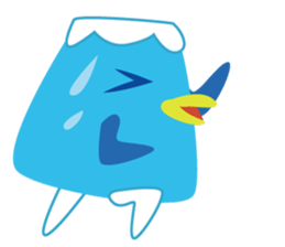 BirdsMt.Fuji simple sticker #12508846