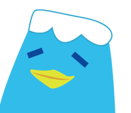 BirdsMt.Fuji simple sticker #12508849