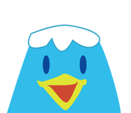 BirdsMt.Fuji simple sticker #12508851