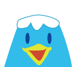 BirdsMt.Fuji simple sticker #12508851
