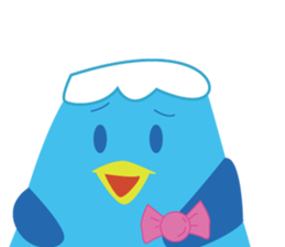 BirdsMt.Fuji simple sticker #12508857