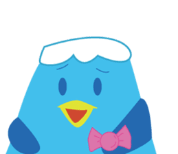 BirdsMt.Fuji simple sticker #12508857