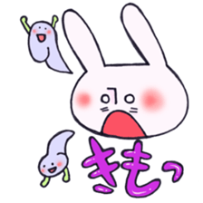 Very strong man rabbit from TSUKKOMI sticker #12509699