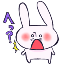 Very strong man rabbit from TSUKKOMI sticker #12509711