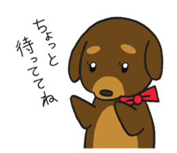 Modest dog3 sticker #12509738
