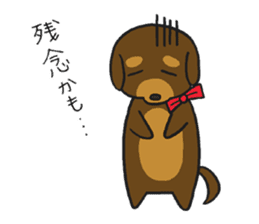 Modest dog3 sticker #12509744