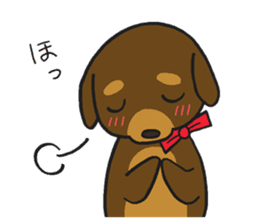 Modest dog3 sticker #12509745