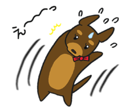 Modest dog3 sticker #12509748